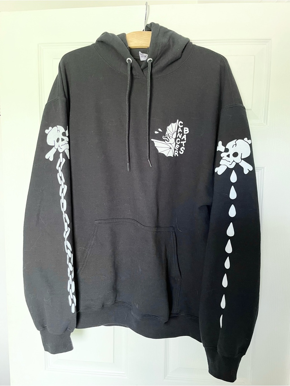 Cancer Bats band hoodie with art by artist Matt Darling - Picture 1 of 5
